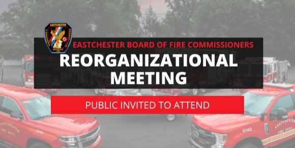 Display of fire trucks