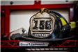 Fire helmet with Lieutenant inscription